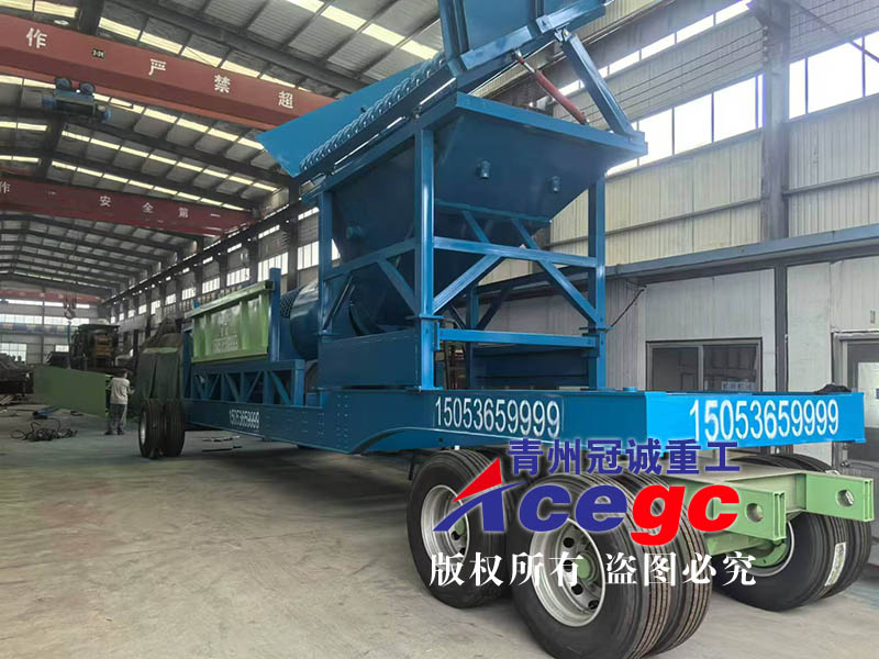 車(chē)載滾筒篩移動(dòng)洗石機(jī)